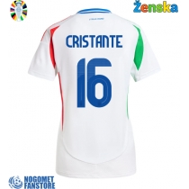 Italija Bryan Cristante #16 Gostujuci Dres za Ženska EP 2024 Kratak Rukav